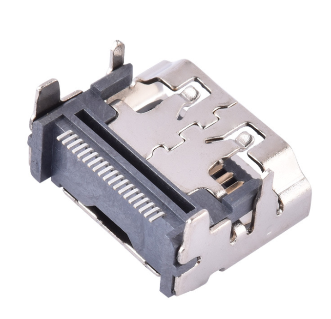 HDMI連（lián）接器A型HDMI貼片母座